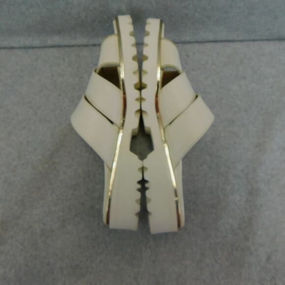 Ron White - Women's White & Caysi Slide Sandal in Ice - Athletech Size 8.5 Shoe - Picture 8 of 13